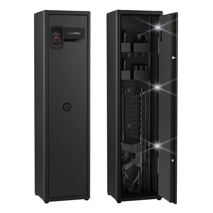 RS500i Biometric, Wifi Enabled Rifle Safe by Vaultek