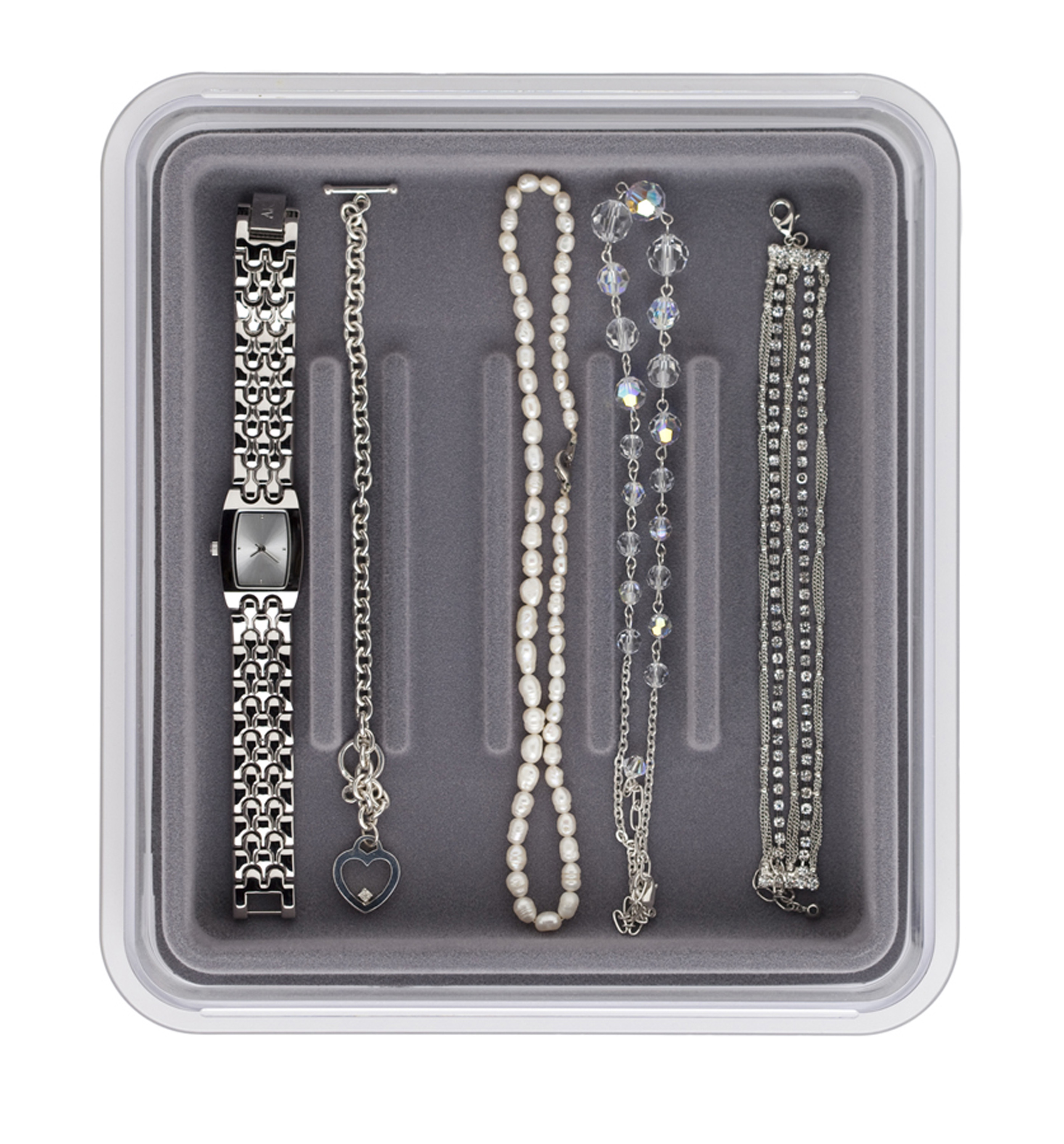 Neatnix Jewelry Stax Tray, Bracelet Organizer Maximum Security Safes
