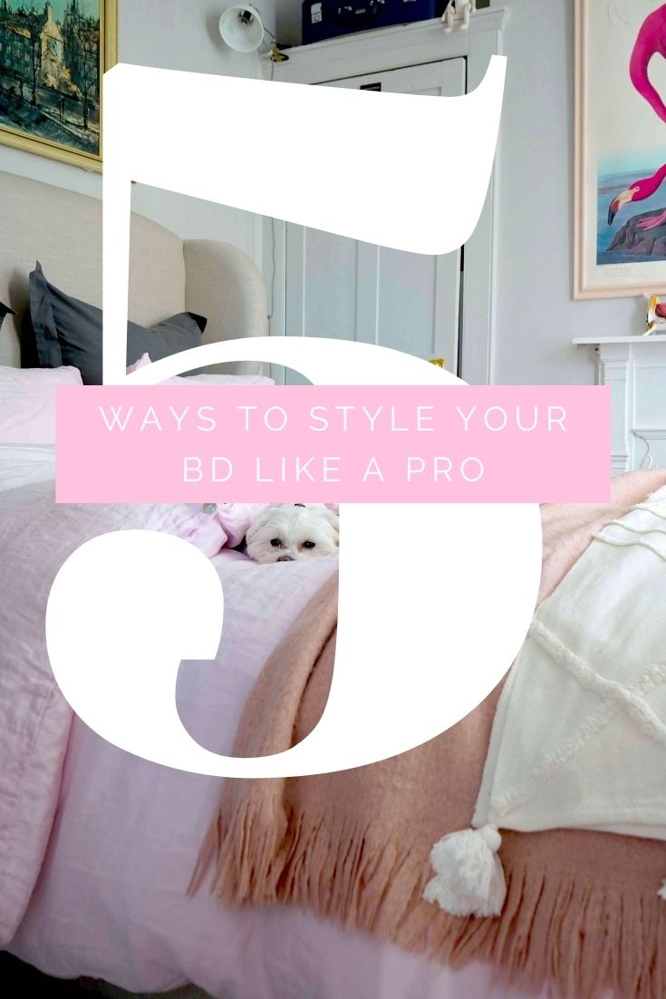 Dress Your Bed Like A Pro 5 Styling Tips Maxine Brady Interior