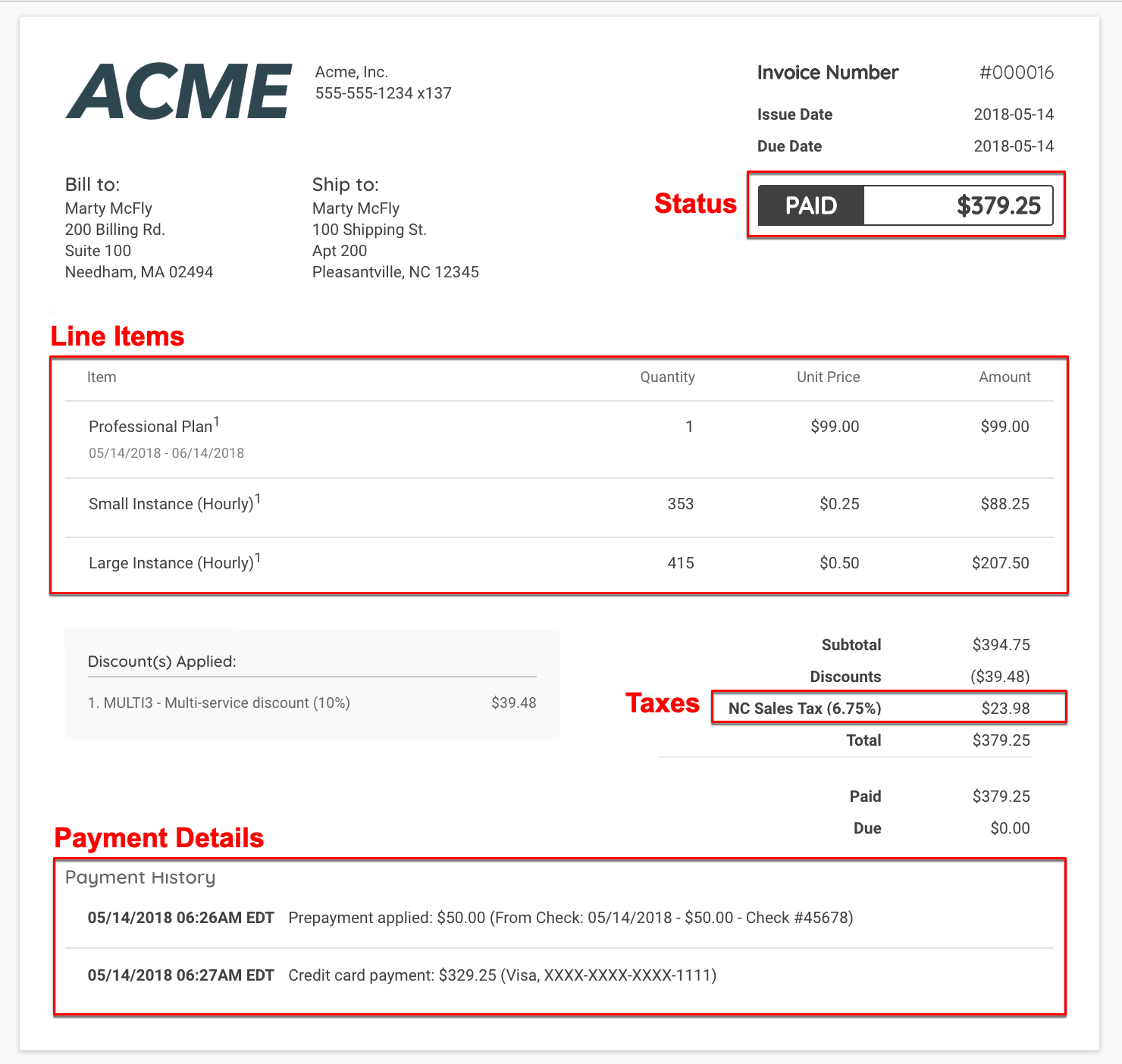 Introduction to Invoices Advanced Billing