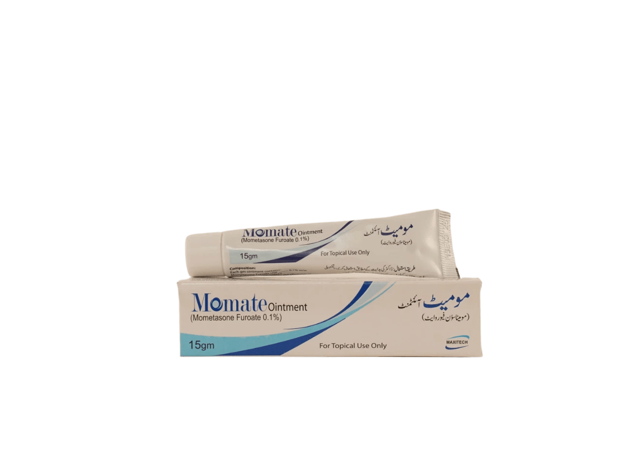 MOMATE OINTMENT 5G intensive moisturizing ointment with anti-inflammatory properties soothes redness swelling locks in moisture heals rough patches suitable for sensitive skin.