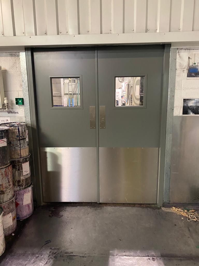 Factory Fire Door Installation Maxium Doors
