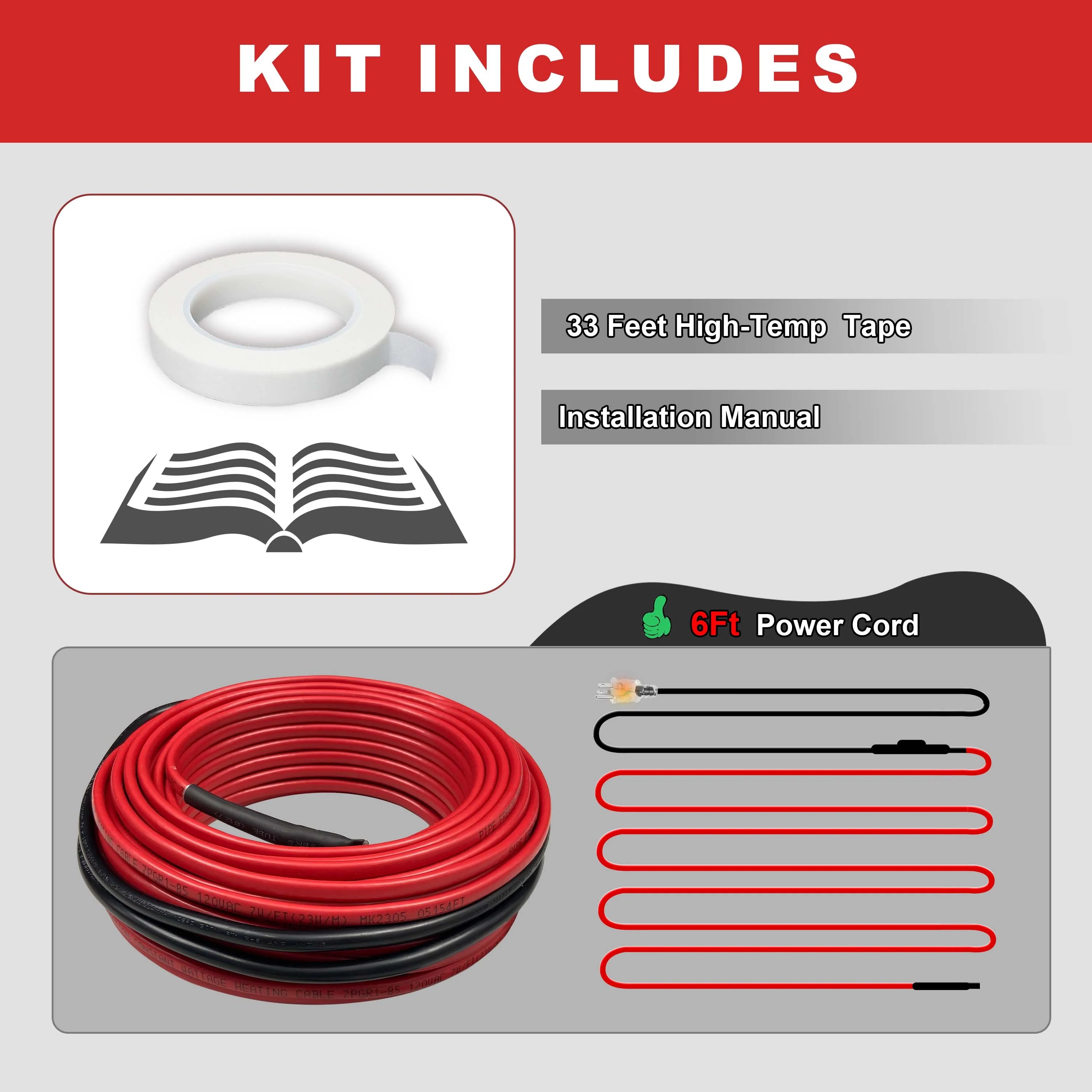 Pipe Heat Cable MAXKOSKO