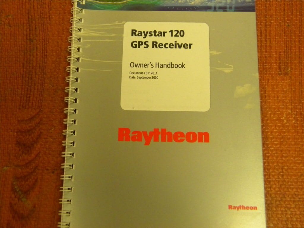 Raytheon Raymarine RayStar 120 GPS Receiver Owner's Handbook Max