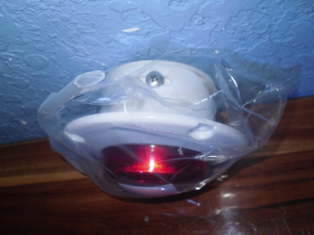 Barnegat Light QUALITY USA Marine Boat Lamp Radar Arch Recess Mount RED