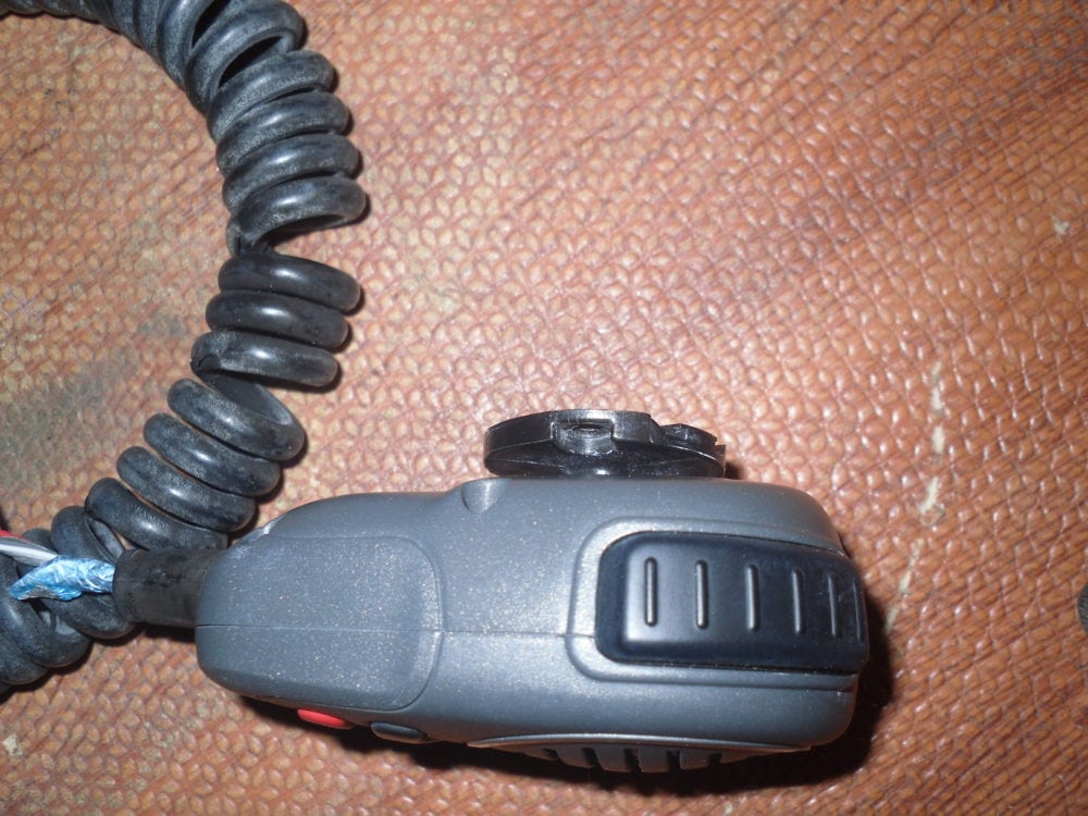 Garmin VHF 100 Marine Radio Transceiver w/ Microphone TESTED Max