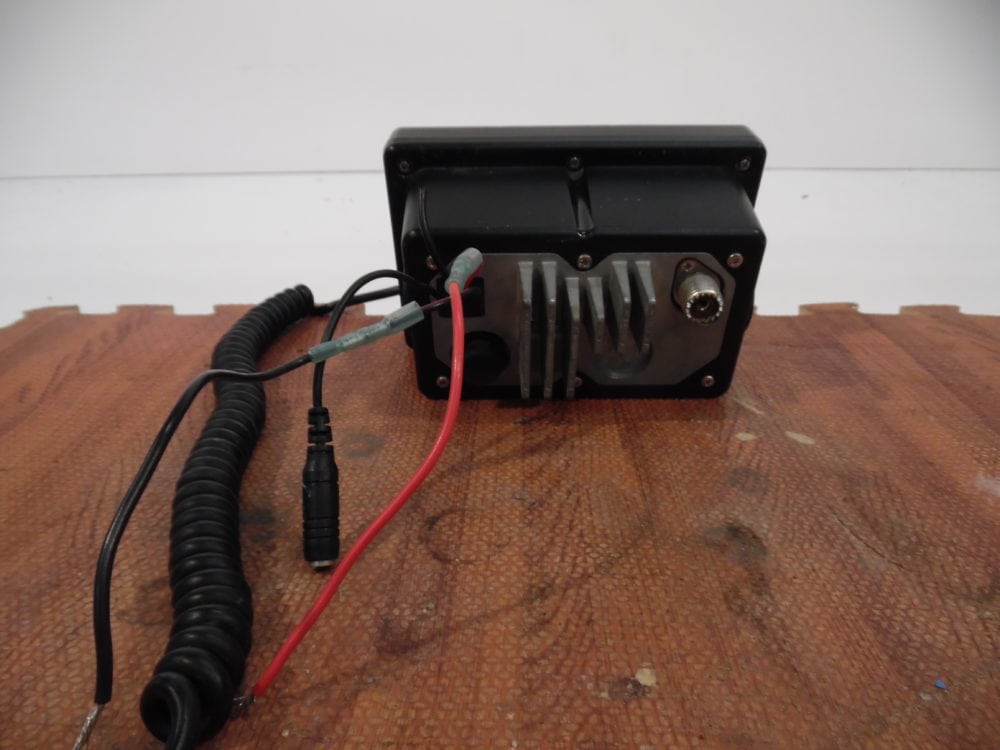 ICM502 Marine VHF Radio Transceiver & Microphone TESTED Good