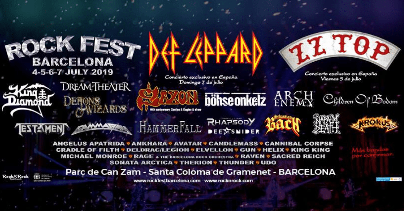 festival colombiano 2023 hard rock ROCK FEST BARCELONA CIERRA SU CARTEL CON DOCE NUEVAS INCORPORACIONES