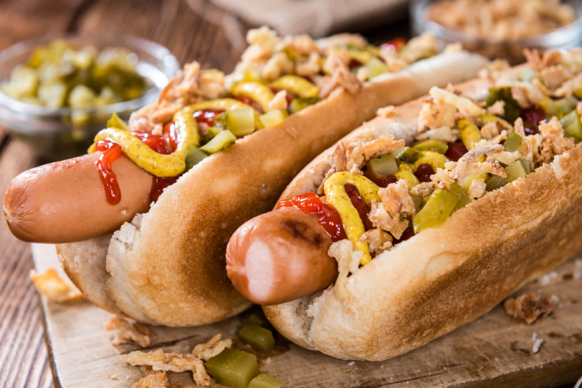 HotDog vom Grill Max & Moritz Feinkost