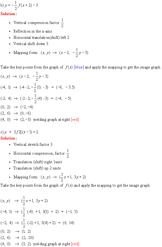 Lesson 7 Combinations of transformations