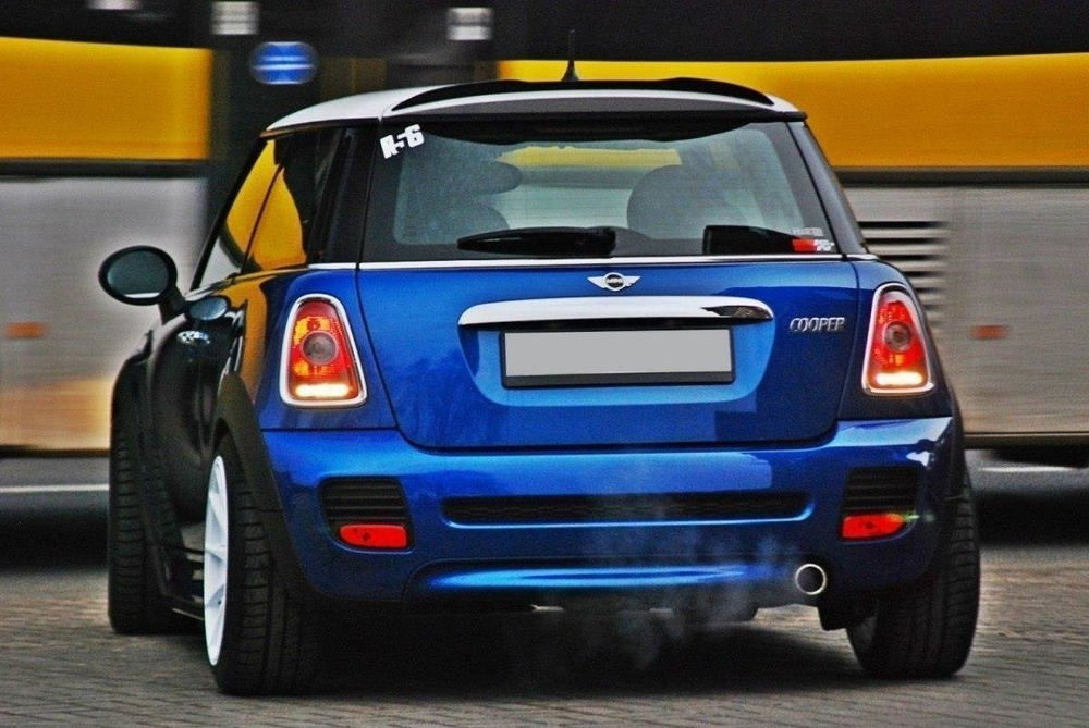 SPOILER EXTENSION MINI COOPER R56 Gloss Black Our Offer \ Mini