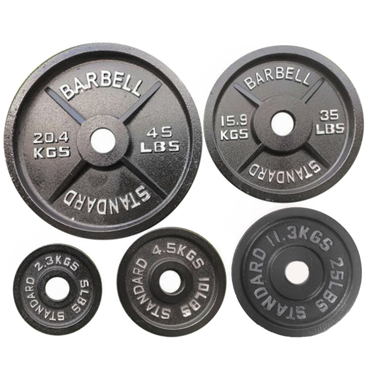 Cast Iron Olympic Weight Plates MAXUM Fitness