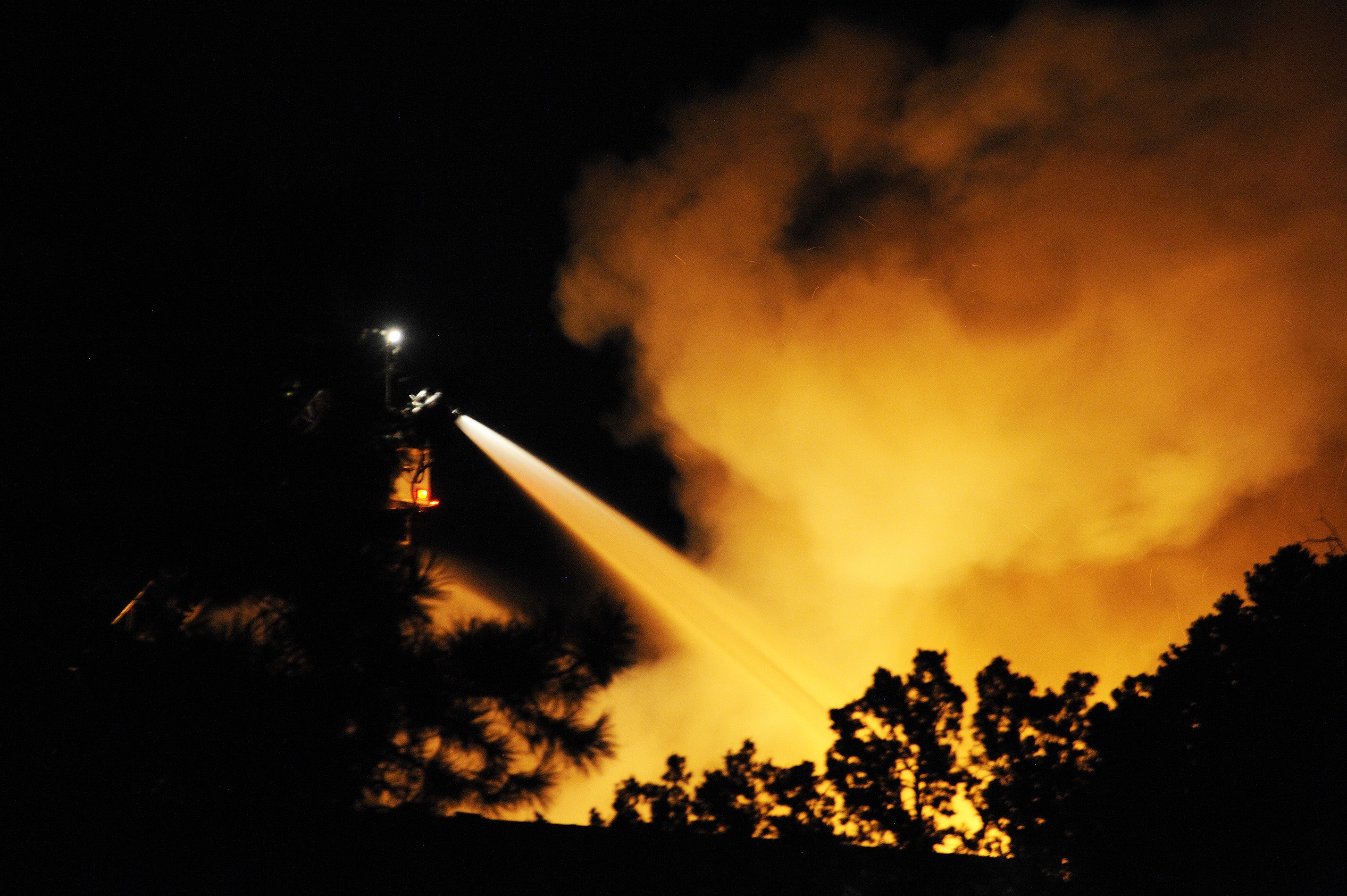 House fire photos featured on Max Underwood Photography