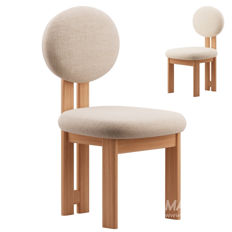 Colton Chair 3d model Download Maxve