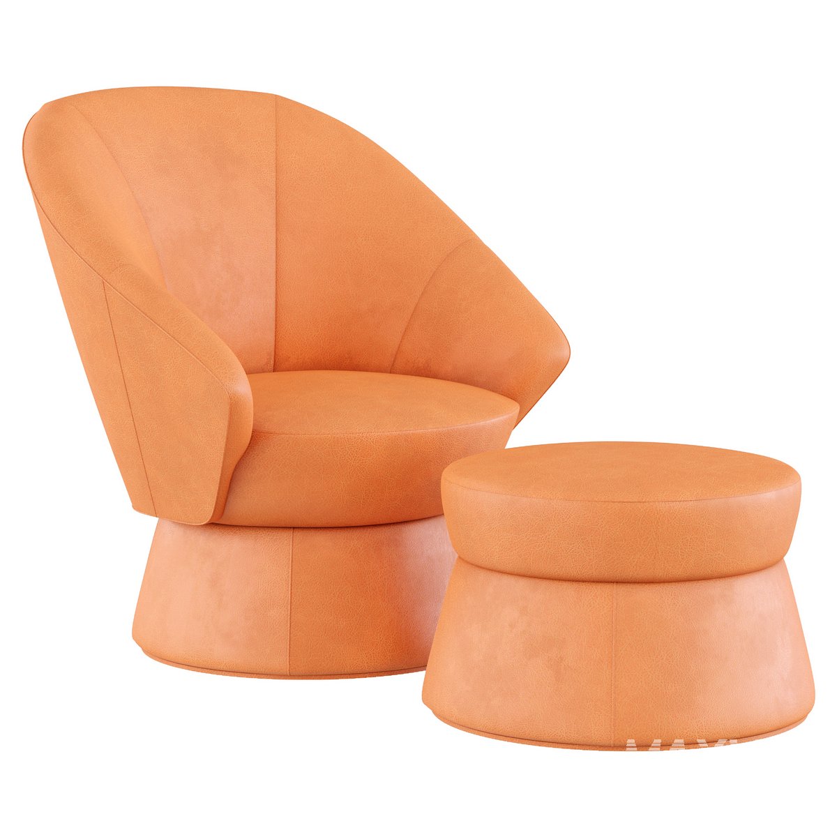 Armchair_by_De_Sede 3d model Download Maxve