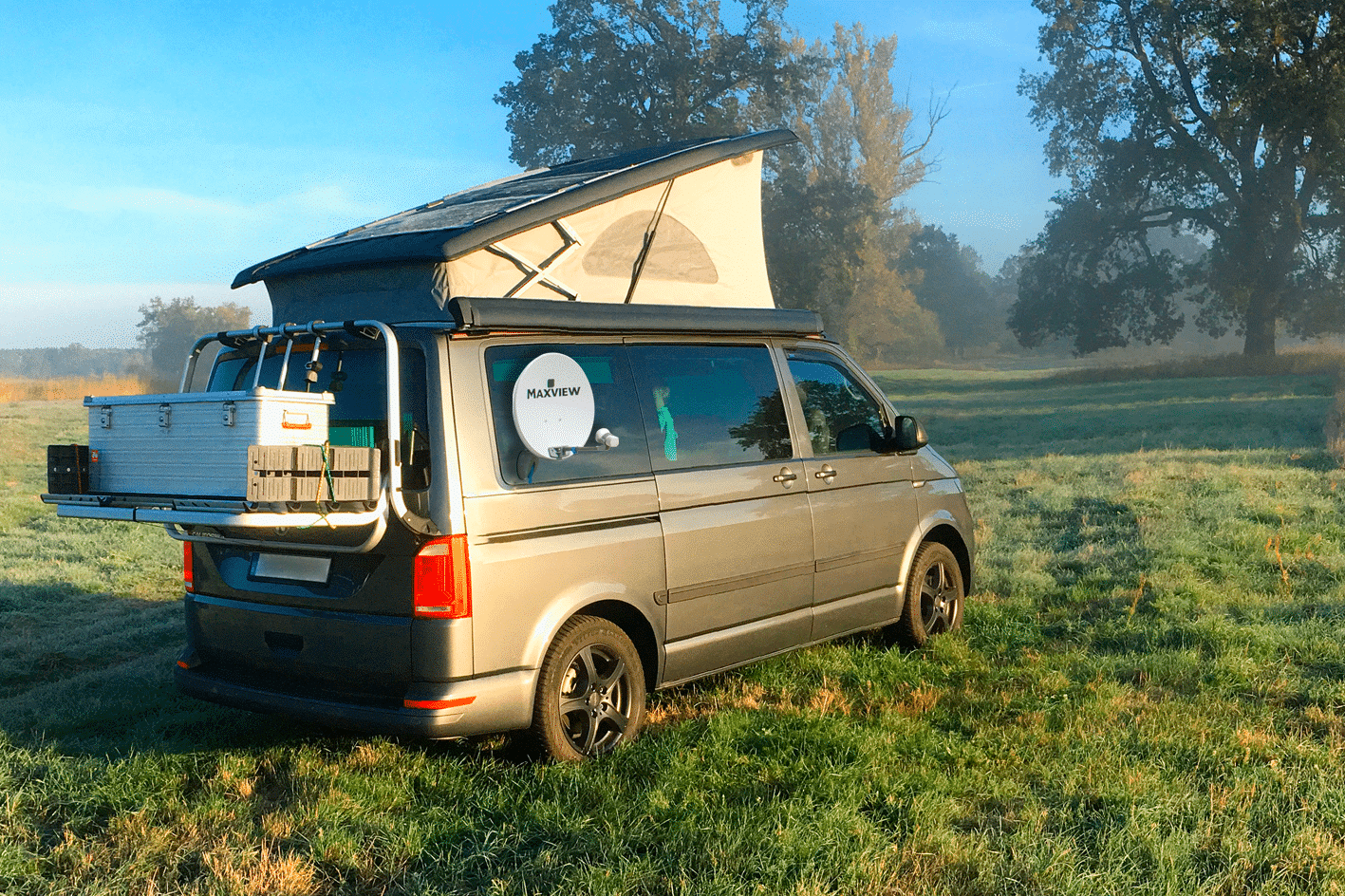 Campervan Satellite Dish Satellite or Freeview in a Campervan