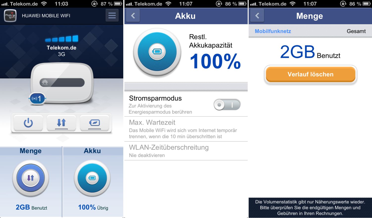 Huawei Mobile WiFi App mit umfangreichem Update | maxwireless.de