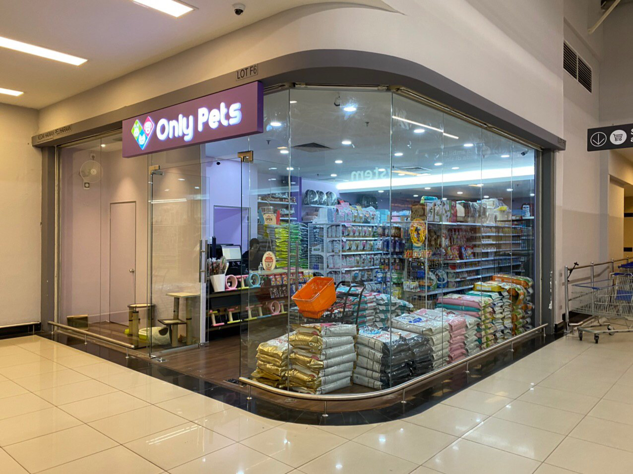 Only Pets, Lotus's Bukit Puchong Lucas Map