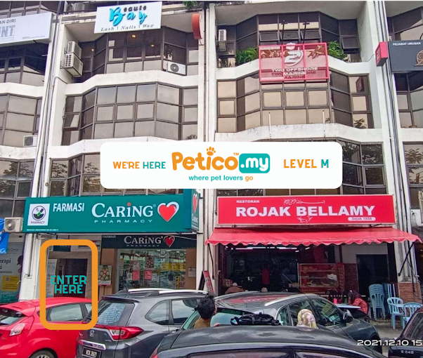 Petico.my Pet Shop & Grooming Damansara Heights Lucas Map