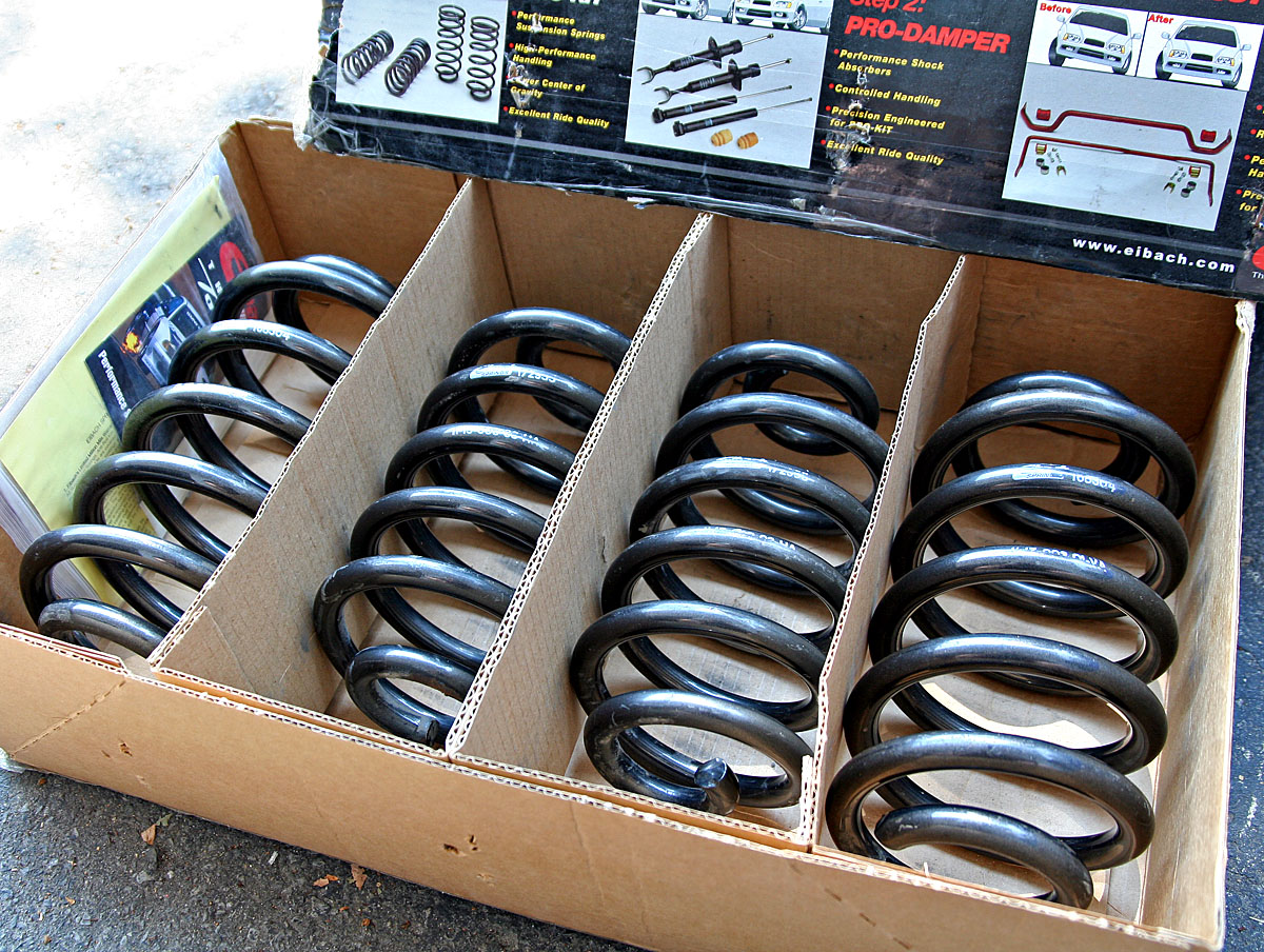 FS Eibach ProKit springs (B6 quattro)