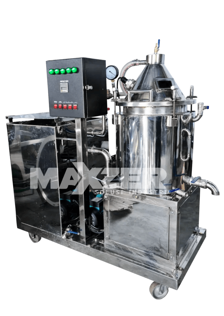 Mesin Evaporator Vacuum Maxzer Industri