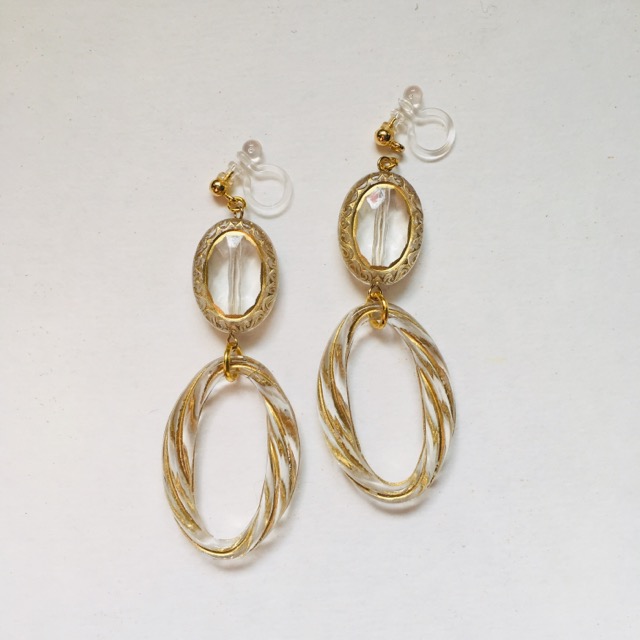 100均アクリルリングとアクリルビーズイヤリングの作り方 めいのハンドメイドアクセサリーブログ