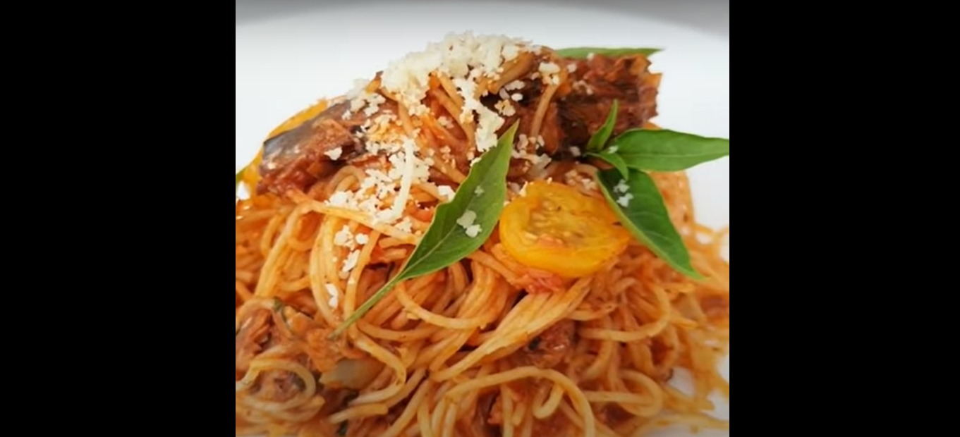 Resep Kreasi Spaghetti Sarden Arabiata Maya Brand Indonesia
