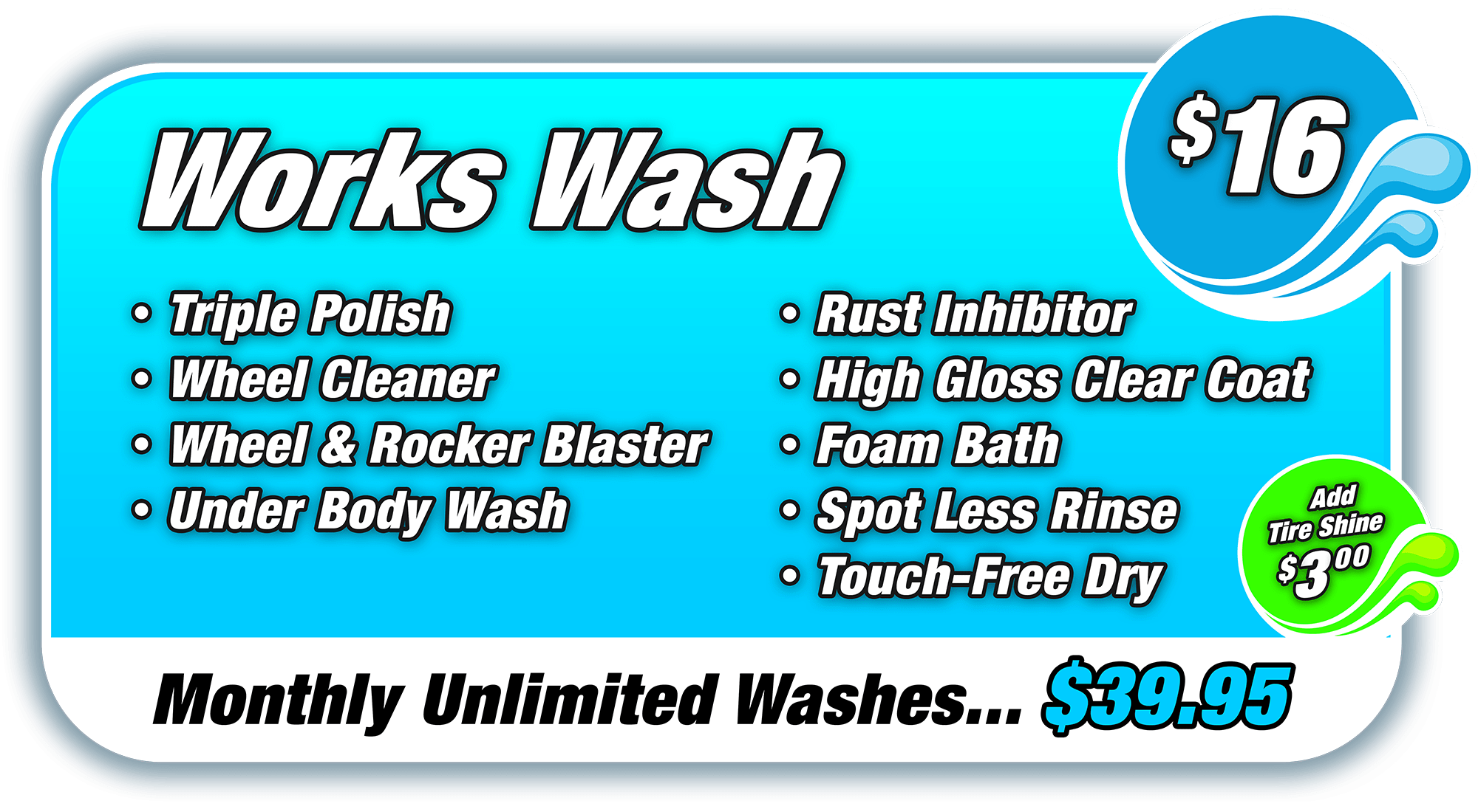 Works Wash Mayani Auto Wash Laundromat Car wash in Lowell Touchfree