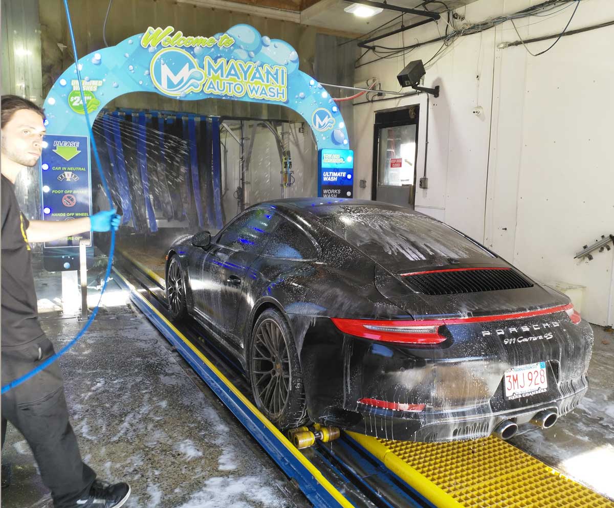 Services Mayani Auto Wash Laundromat Car wash in Lowell Touchfree