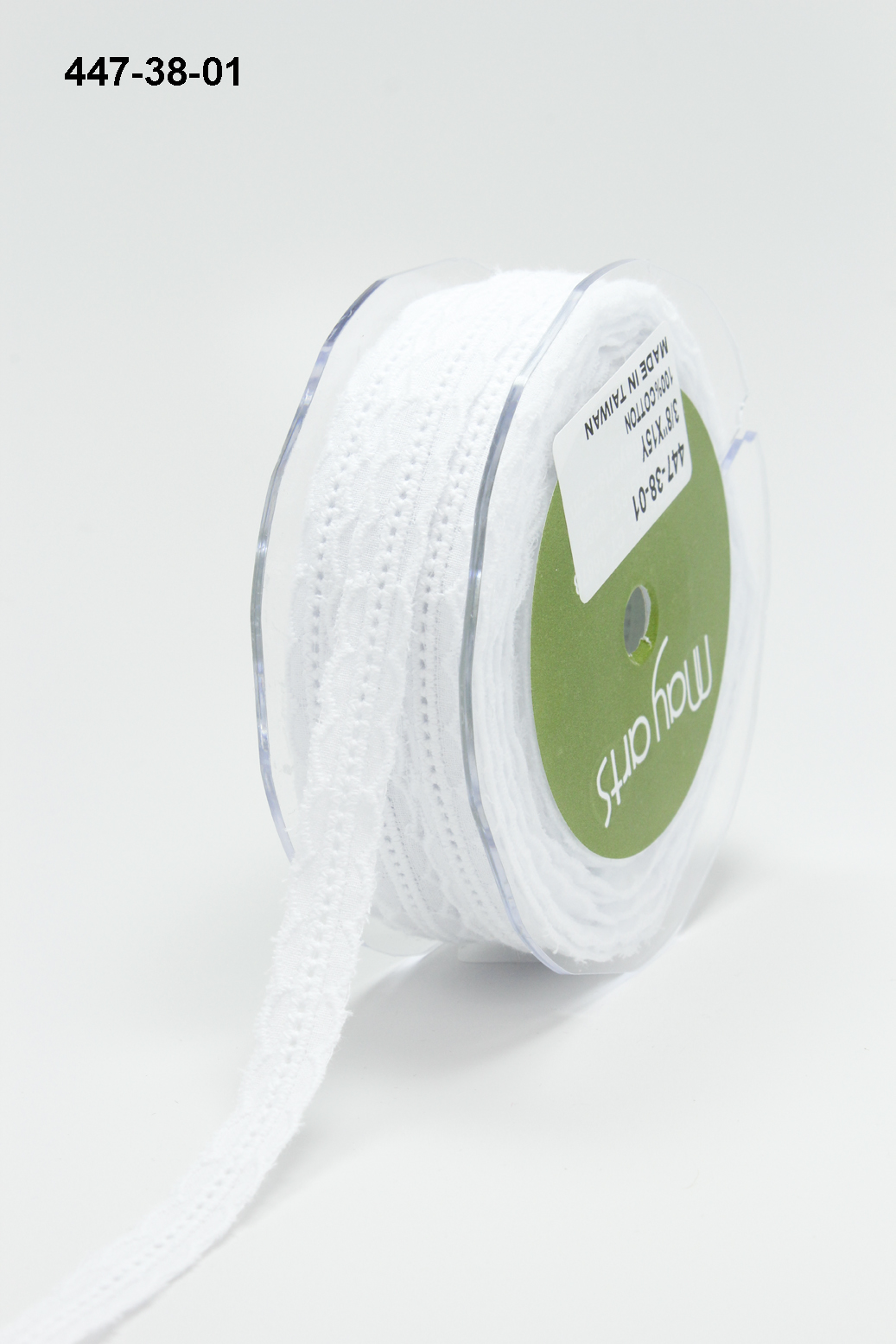 Eyelet Lace Cotton Trim 3/8" Online Ribbon May Arts Ribbon