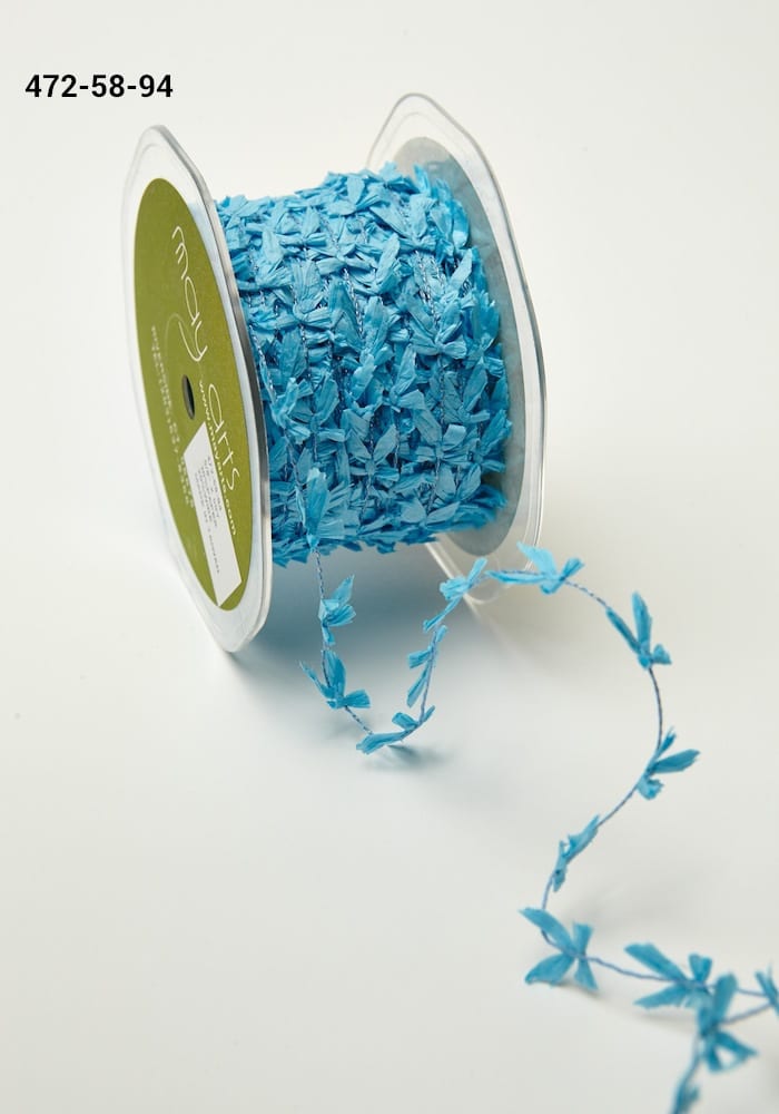 Raffia Paper Bow Ribbon 5/8" Online Ribbon May Arts Ribbon