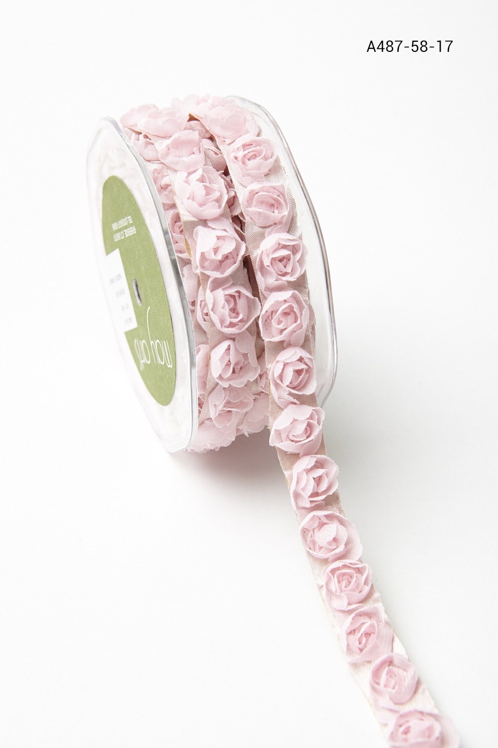 Adhesive Rosette Ribbon 5/8" Online Ribbon May Arts Ribbon