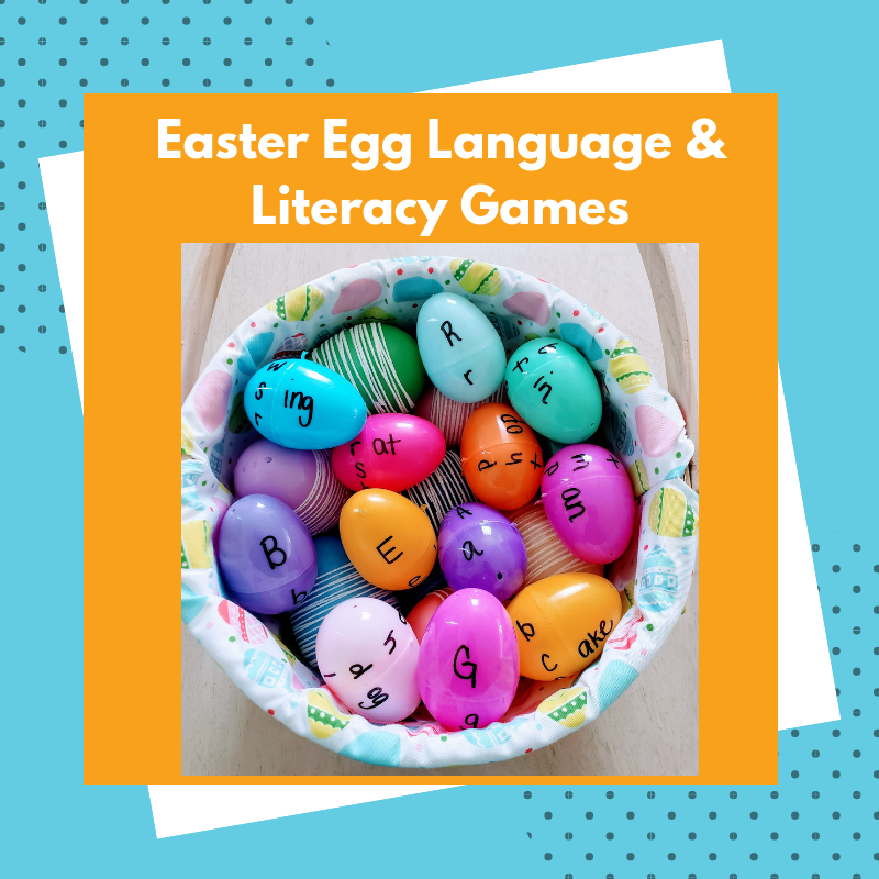 Easter Egg Language and Literacy Games Maya's Book Nook