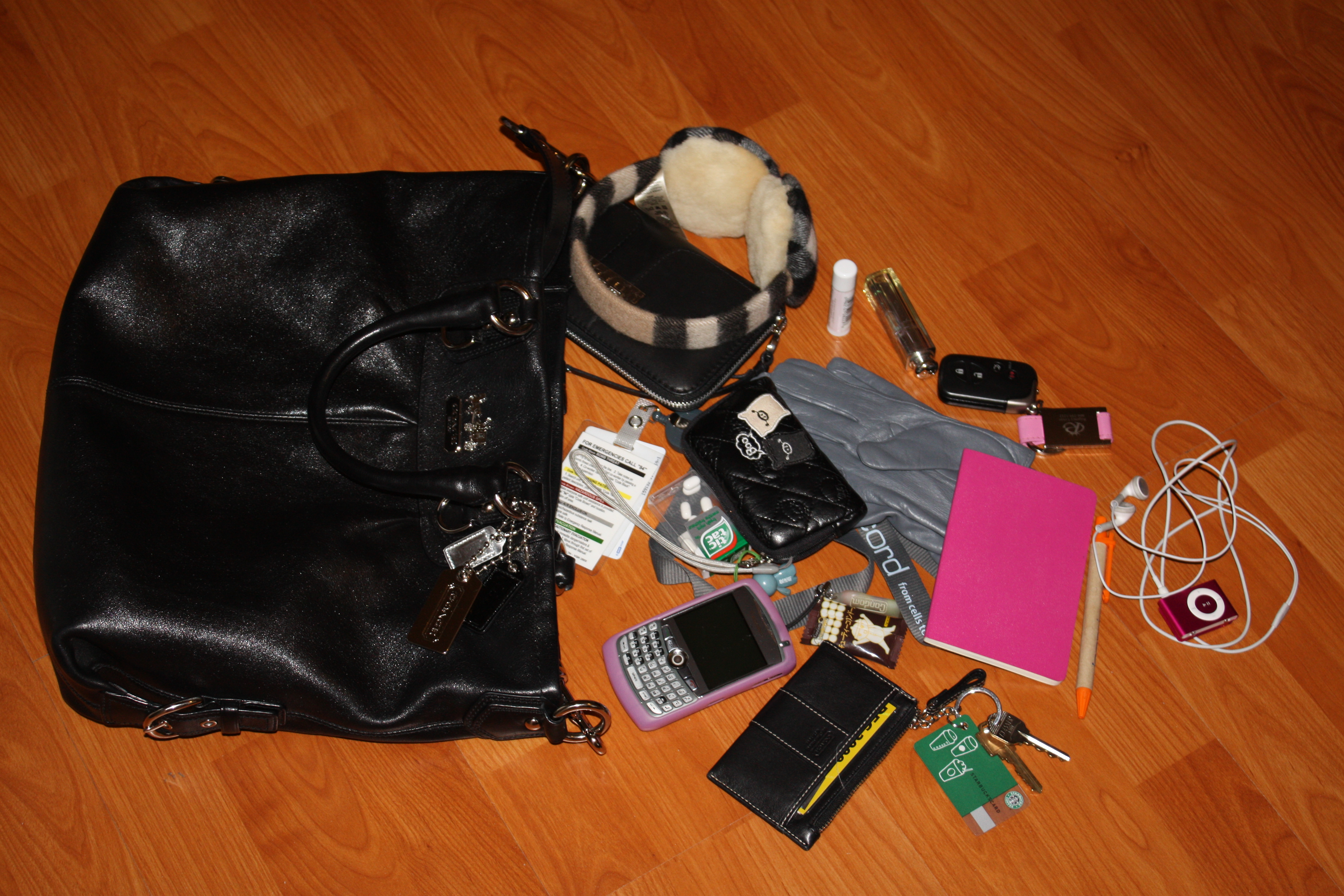 What’s in my purse? maybe i'll find anonymity