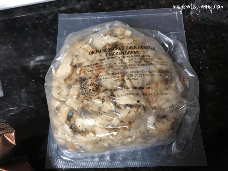 Costco Tagliatelle Grilled White Chicken & Portobello Mushroom Sauce maybeitsjenny