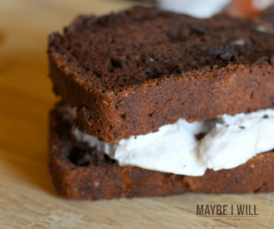 Chocolate Zucchini Bread Ice Cream Sandwiches Maybe I Will