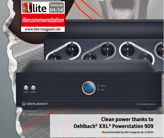 Lọc điện Oehlbach Powerstation 909 – Audible Hertz Shop