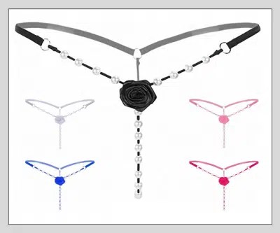Rose Pearl G-String - Maybe This Pair