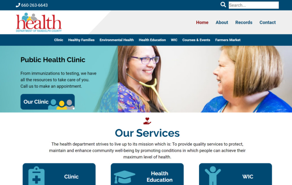 Randolph County Health Department MayeCreate DesignMayeCreate Design