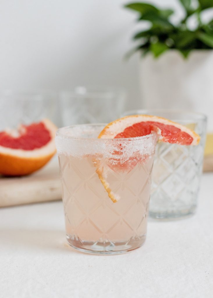 Easy Grapefruit & Rum Cocktail Recipe MAY EIGHTY FIVE