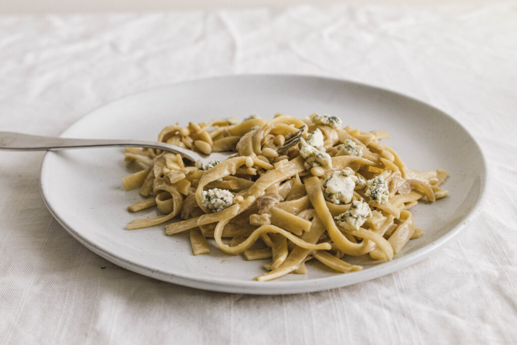 Easy Blue Cheese Pasta Sauce MAY EIGHTY FIVE