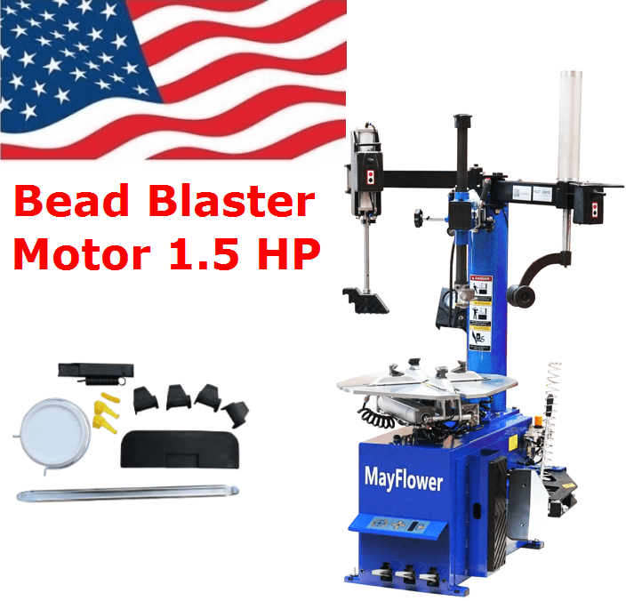 New Double Assist Arms Tire Changer Wheel Changers Machine Combo 988