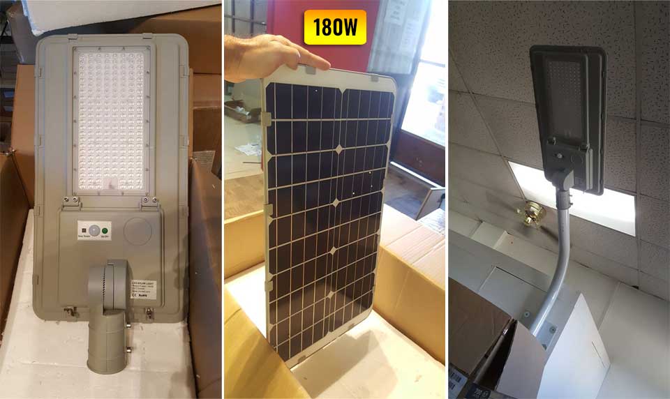 All in one solar light 100W & 180W Mayhan Industries LLC