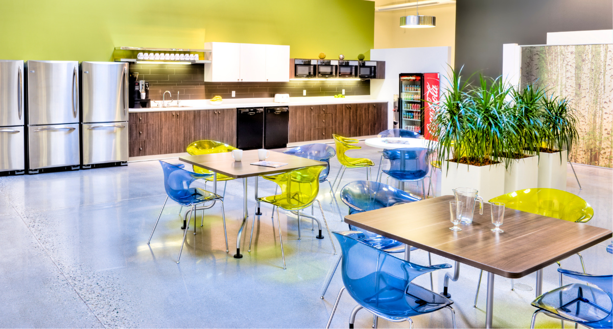 5 Tips For Designing A Functional Office Café • Mayhew