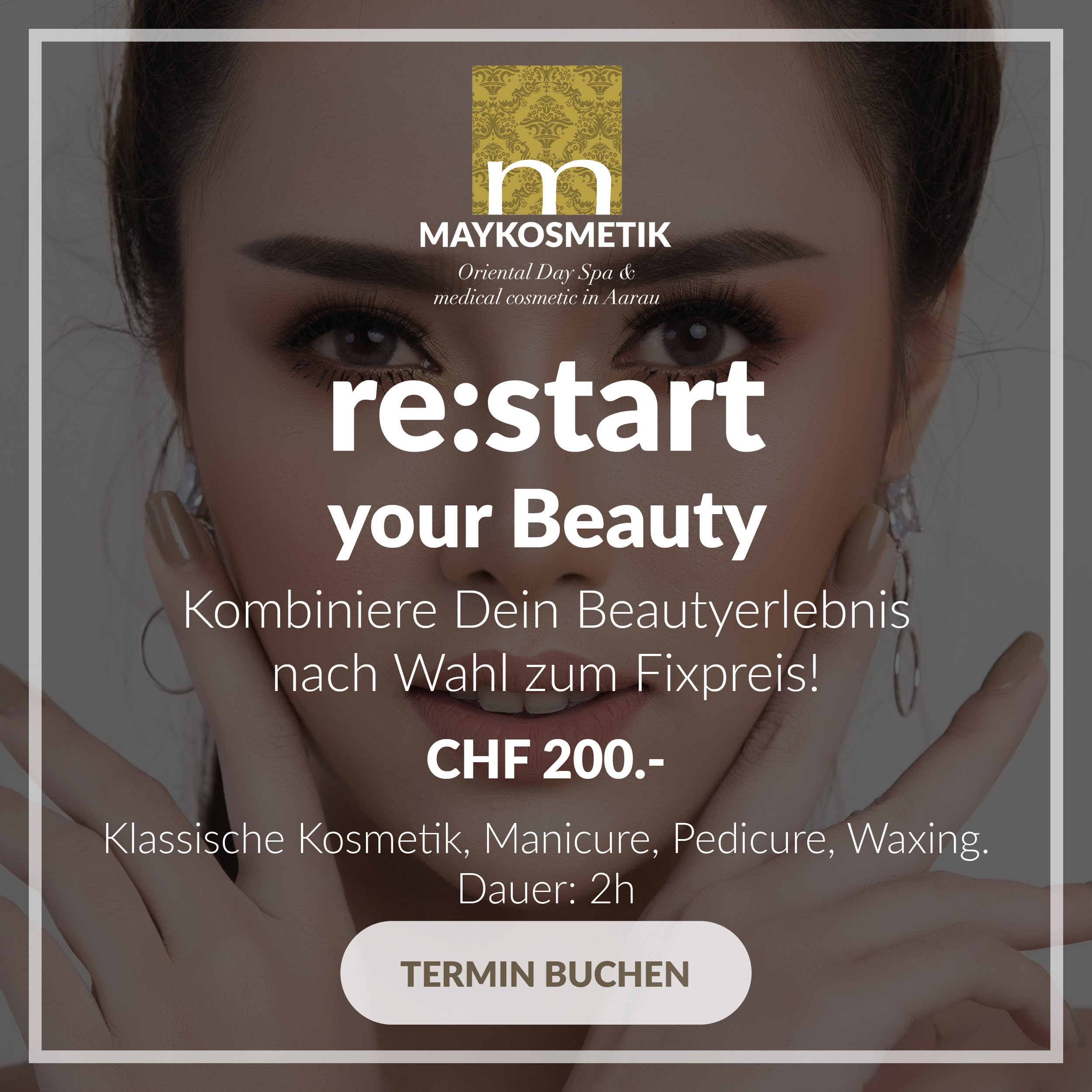 restart your Beauty MAYKOSMETIK medical cosmetic in Aarau