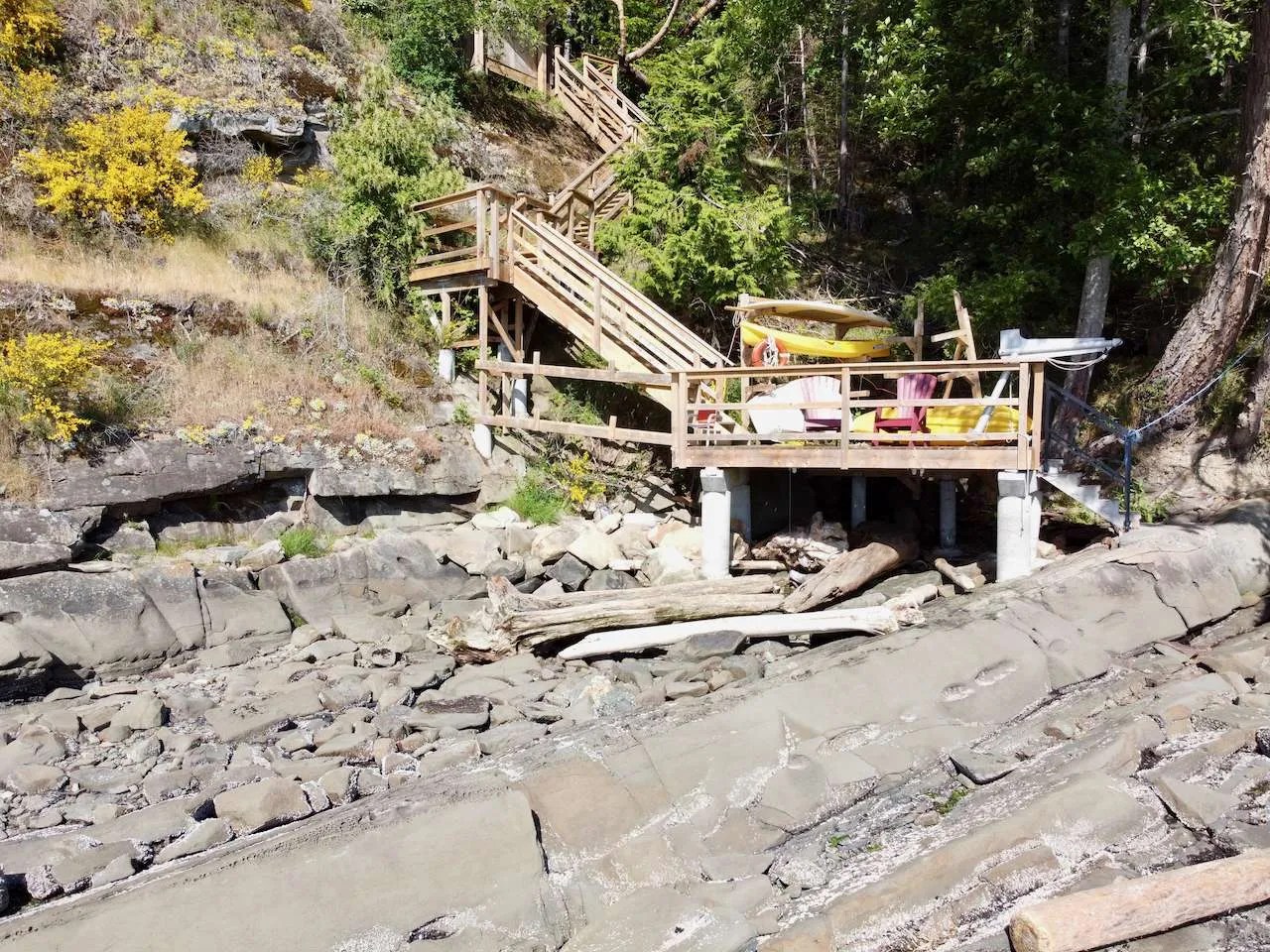 Two Waterfront Properties Side By Side on Mayne Island Deanna Stobart