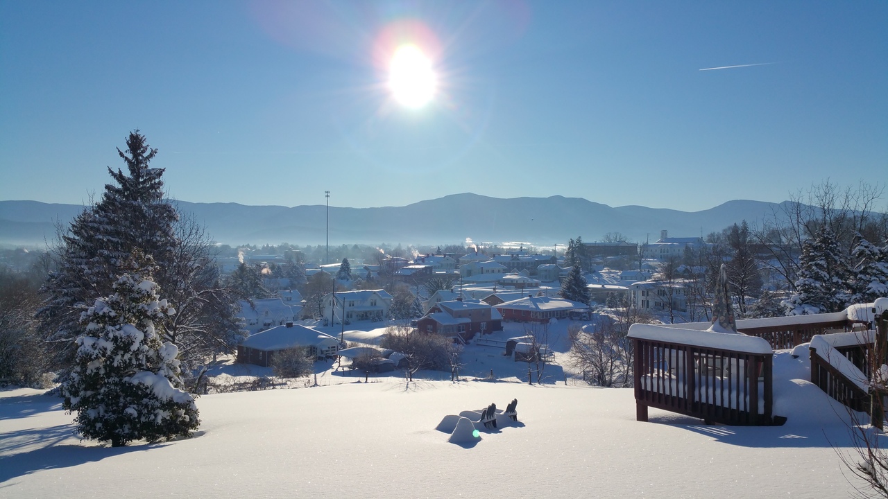 Winter at Mayneview B & B in Luray VA Luray VA Bed & Breakfast