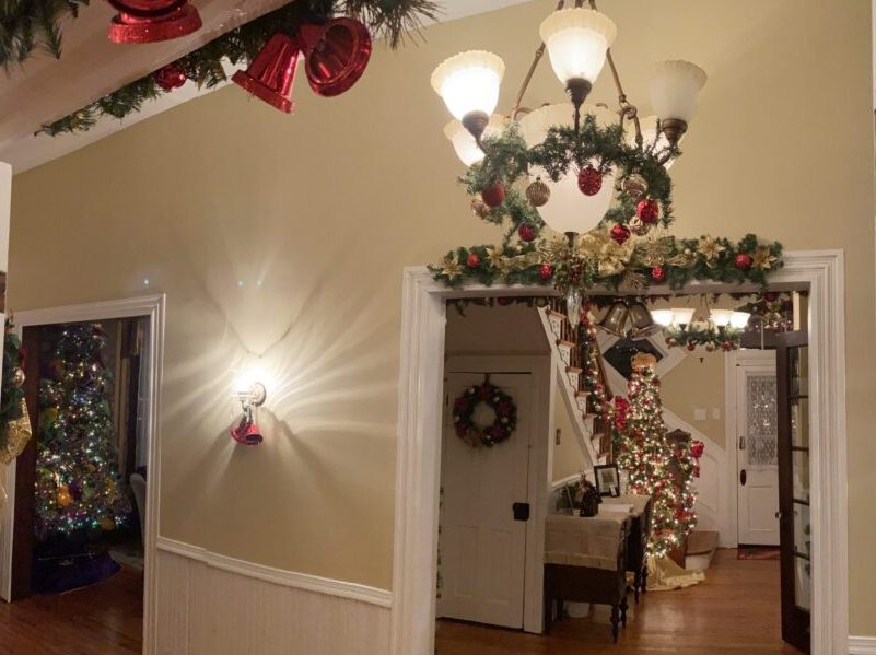 Celebrate the Holidays Luray VA Bed & Breakfast Mayneview at Luray