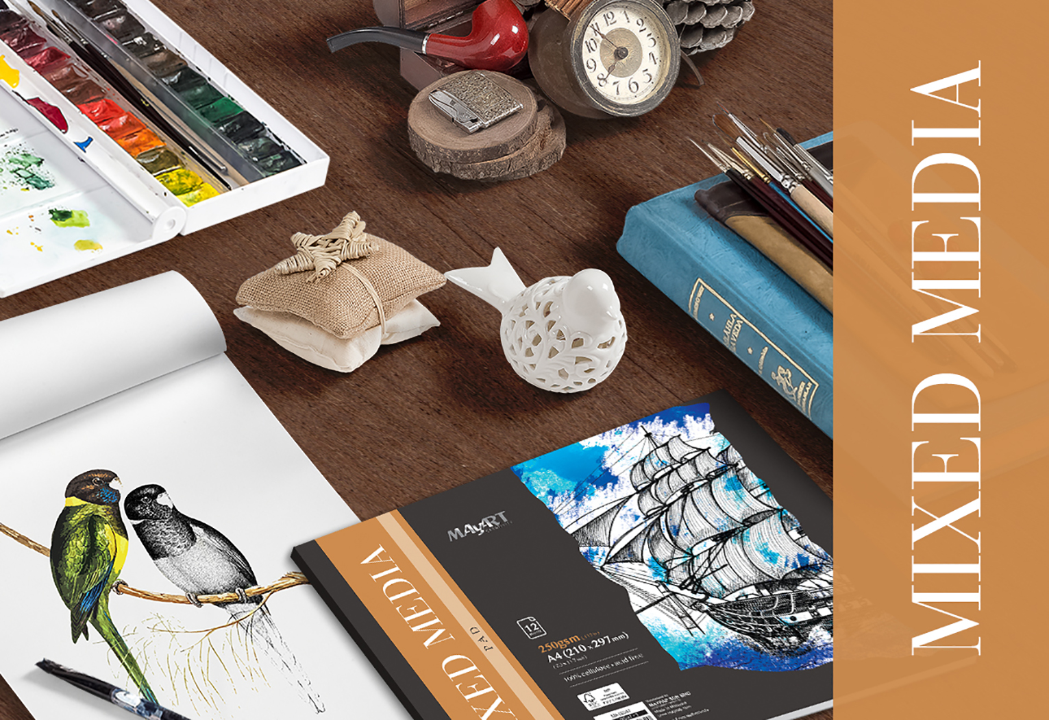 Mixed Media Paper MayPap Sdn Bhd