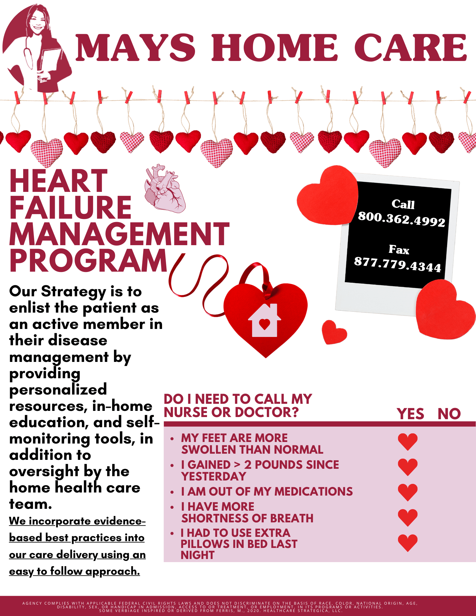 Heart Failure Management Program Mays Home Care